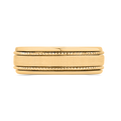 14K Yellow Gold Men's Band