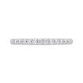 Diamond Wedding Band in 14K White Gold