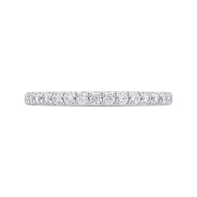 Diamond Wedding Band in 14K White Gold