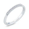 Diamond Wedding Band in 14K White Gold