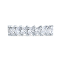 14K White Gold with Marquise Diamond Eternity Ring