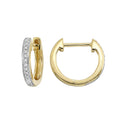 14Kt Yellow Gold Diamond 1/15Ctw Earring