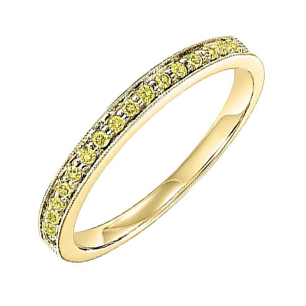 10Kt Yellow Gold Diamond 1/8Ctw Ring