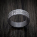 Tantalum Vintage Floral Mens Band