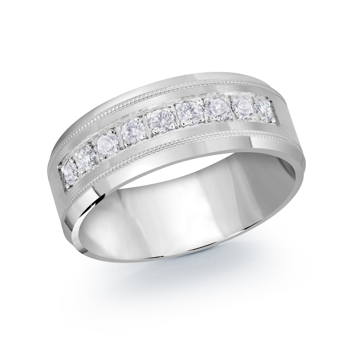 JMD-1095-8W45 Wedding Band