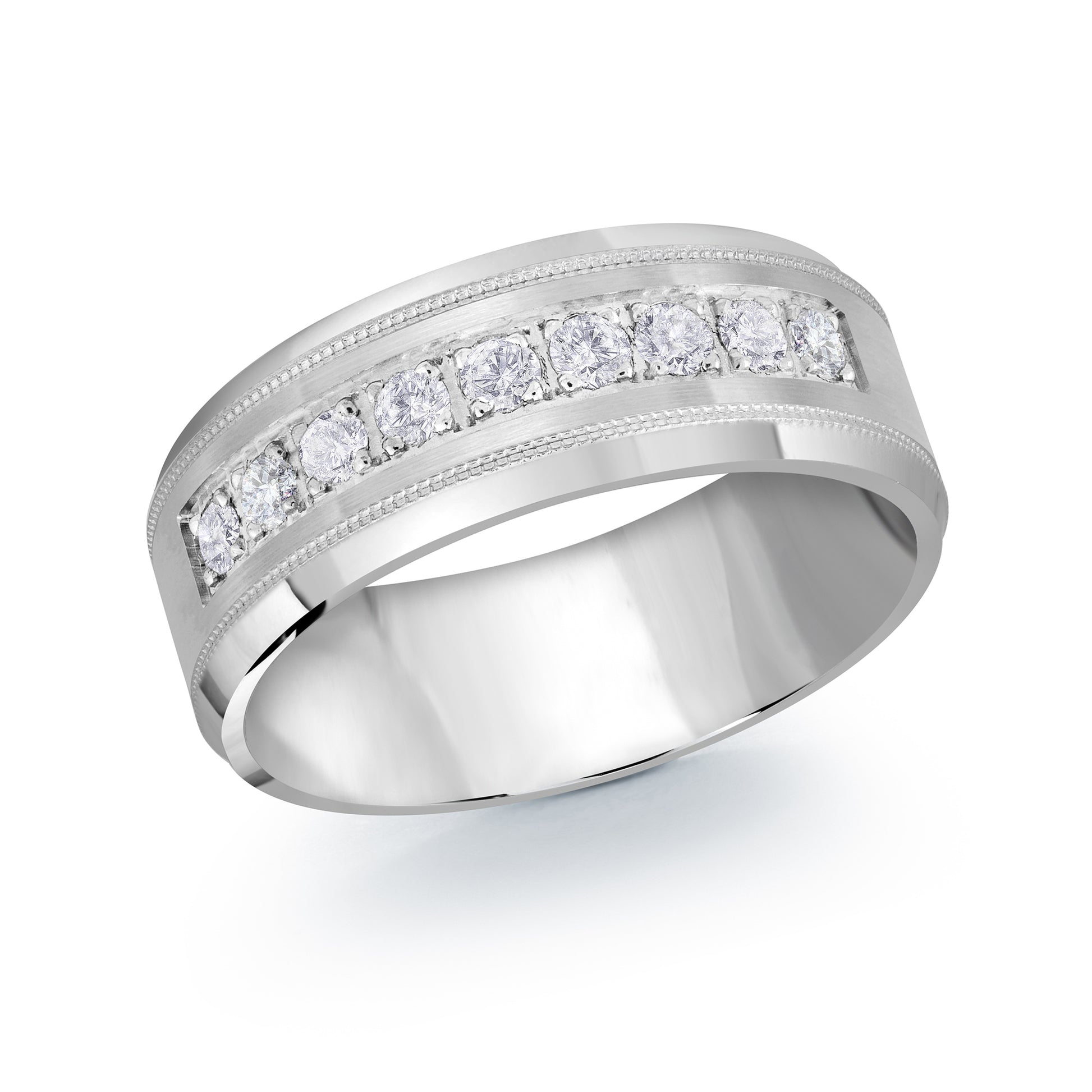 JMD-1095-8W45 Wedding Band