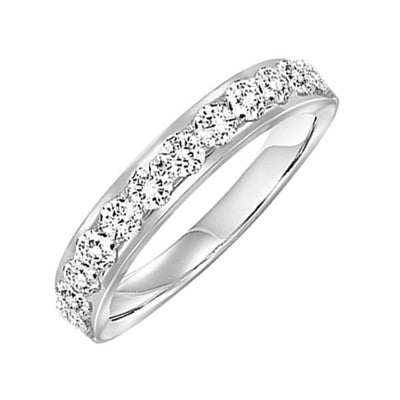 14Kt White Gold Diamond 1/10Ctw Ring