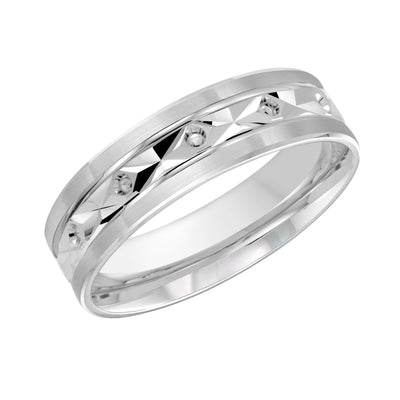 M3-086-6W-01 Wedding Band