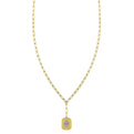 14Kt Yellow Gold Diamond 1/7Ctw Necklace