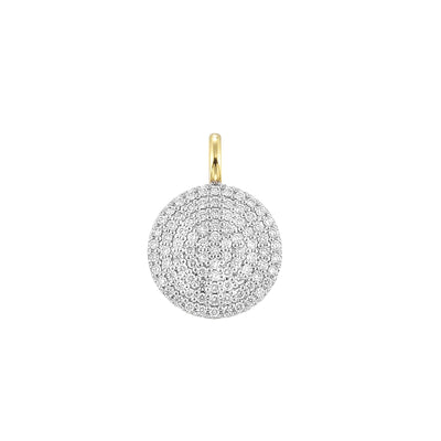 14Kt Yellow Gold Diamond 1/2Ctw Necklace