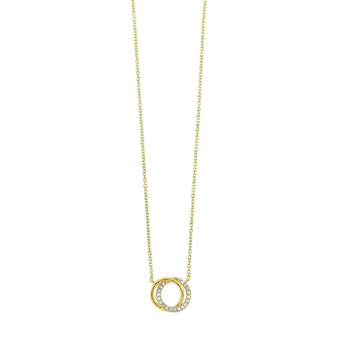 14Kt Yellow Gold Diamond 1/14Ctw Pendant