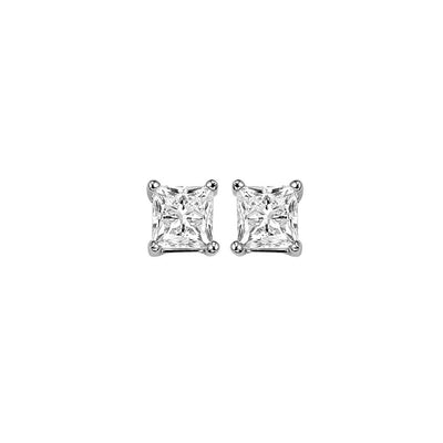 14Kt White Gold Diamond 1/3Ctw Earring