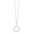 14Kt White Gold Diamond 1Ctw Pendant