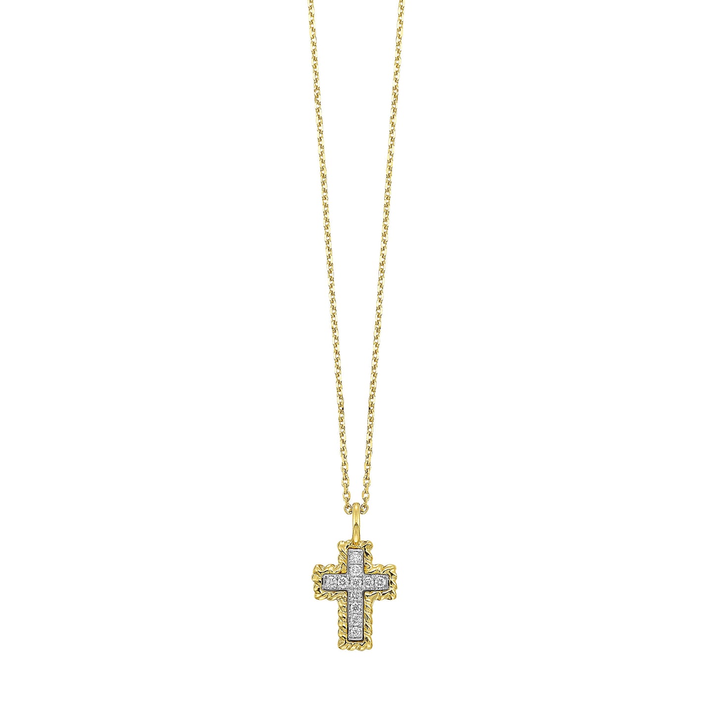 14Kt Yellow Gold Diamond 1/20Ctw Pendant