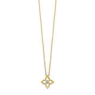 14Kt Yellow Gold Diamond 1/20Ctw Pendant