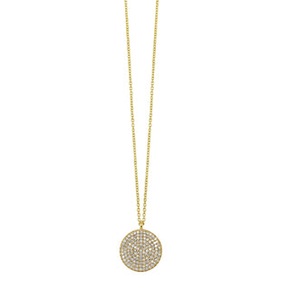 14Kt Yellow Gold Diamond 3/8Ctw Pendant