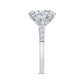 Diamond Engagement Ring in 18K White Gold (Semi-Mount)
