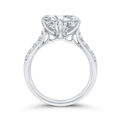 Diamond Engagement Ring in 18K White Gold (Semi-Mount)