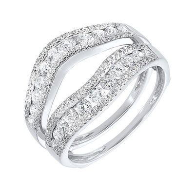 14Kt White Gold Diamond 1Ctw Ring