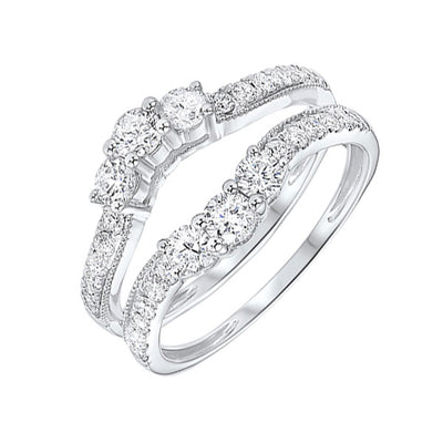 14Kt White Gold Diamond 1/2Ctw Ring