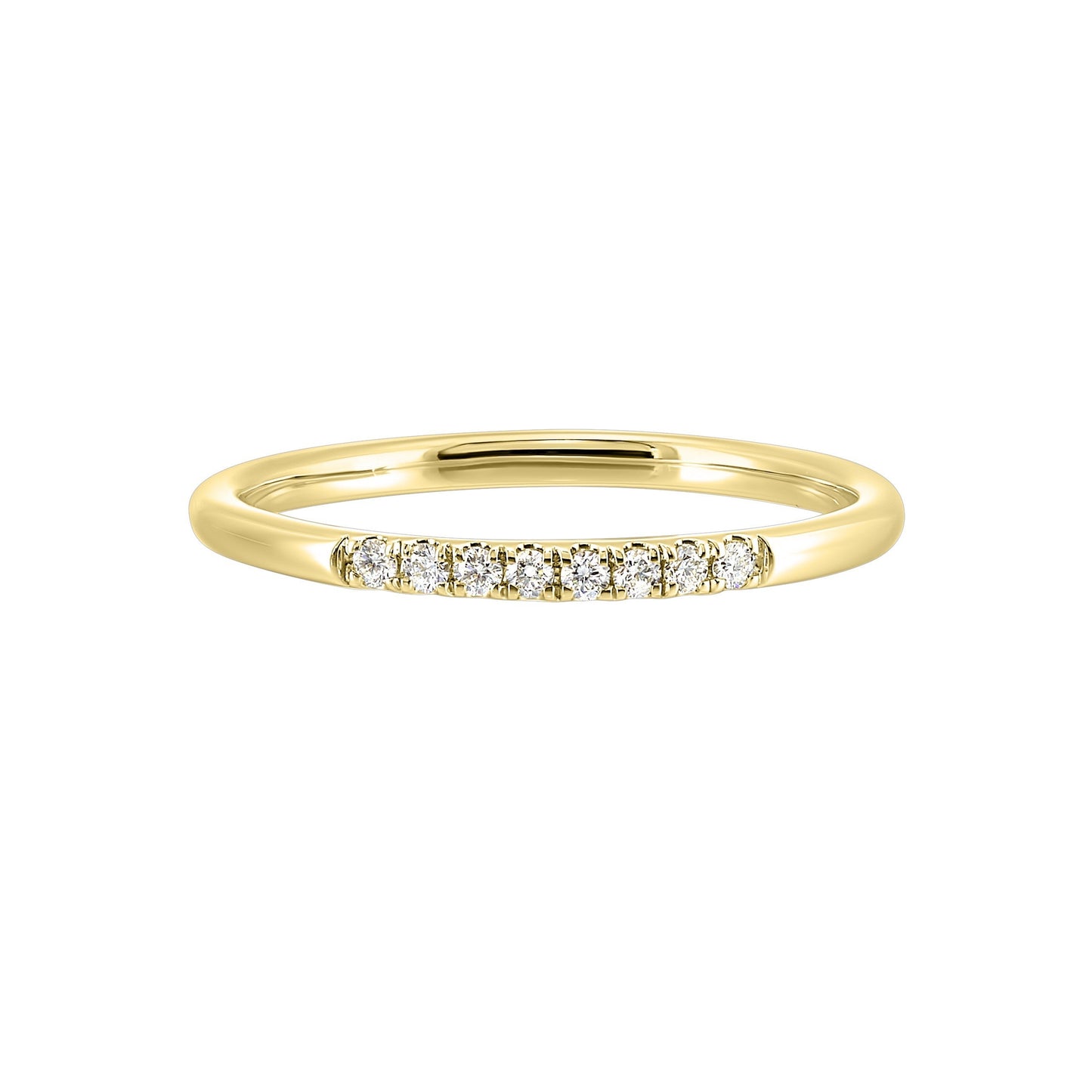 14Kt Yellow Gold Diamond 1/12Ctw Ring