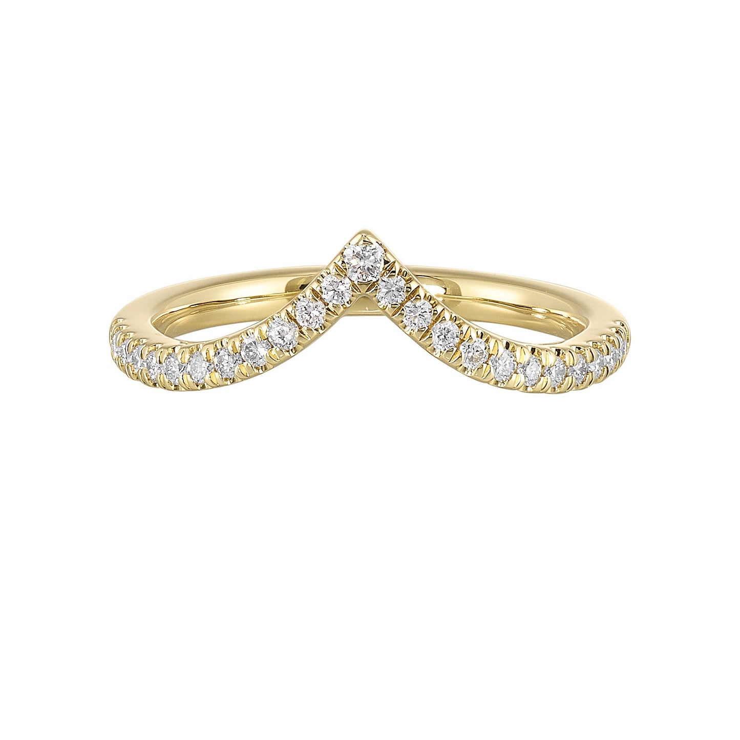 14Kt Yellow Gold 1/20Ctw Ring