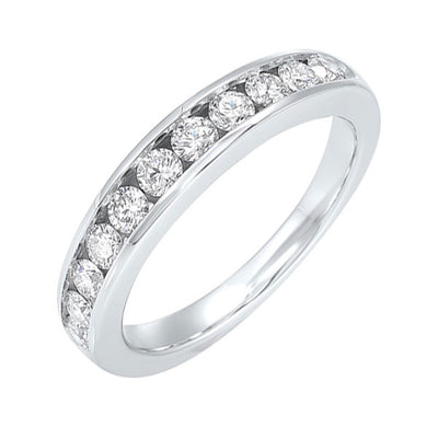 14Kt White Gold Diamond 3/4Ctw Ring