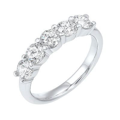 14Kt White Gold Diamond 1 1/2Ctw Ring