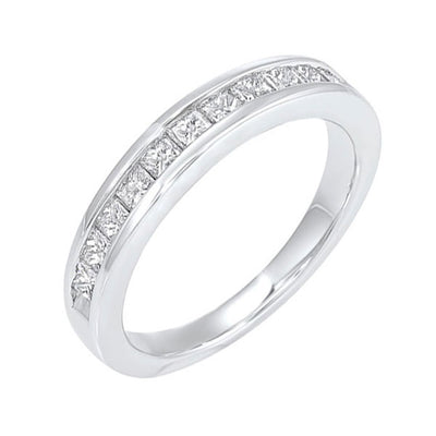 14Kt White Gold Diamond 3/4Ctw Ring