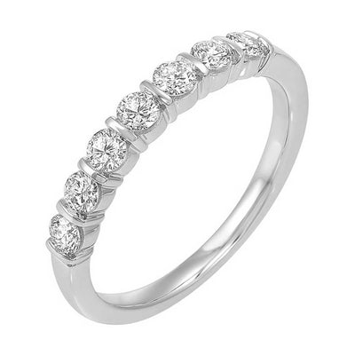 14Kt White Gold Diamond 1/4Ctw Ring