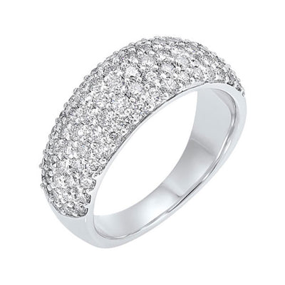 14Kt White Gold Diamond 1 1/2Ctw Ring