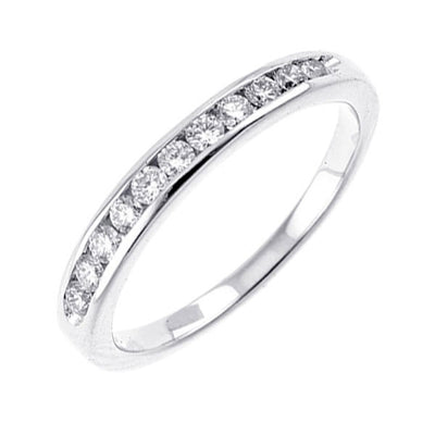 14Kt White Gold Diamond 1/3Ctw Ring