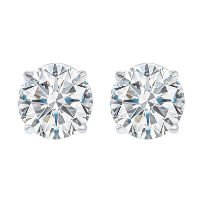 14Kt White Gold Diamond 1/3Ctw Earring