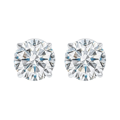 14Kt White Gold Diamond 1 1/2Ctw Earring