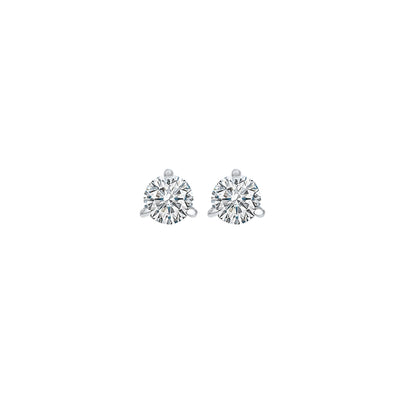 14Kt White Gold Diamond 1/20Ctw Earring