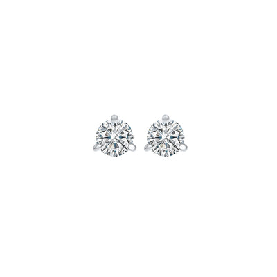 14Kt White Gold Diamond 1/10Ctw Earring