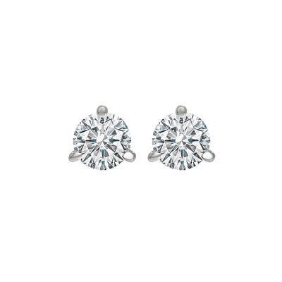 14Kt White Gold Diamond 5/8Ctw Earring