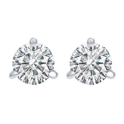 14Kt White Gold Diamond 2Ctw Earring