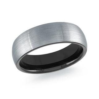 Malo Bands Tu White Wedding Band 7 mm