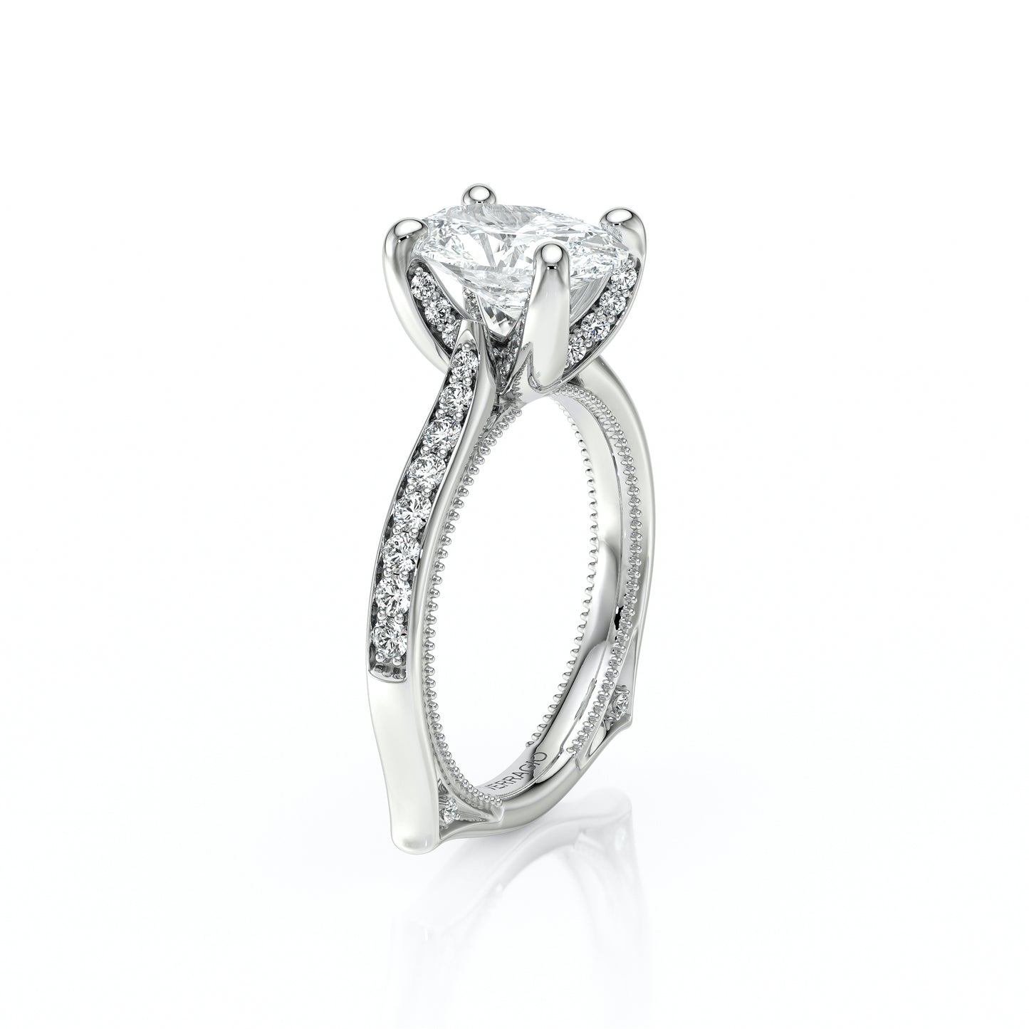 Verragio Halo Oval Engagement Ring