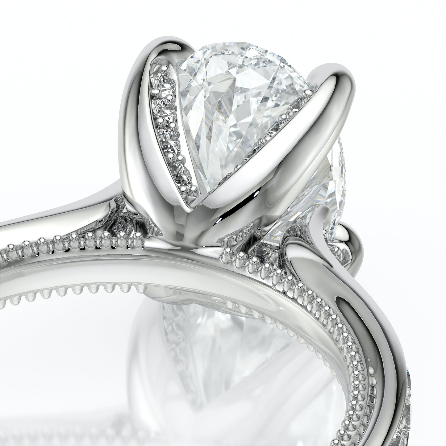 Verragio Halo Oval Engagement Ring
