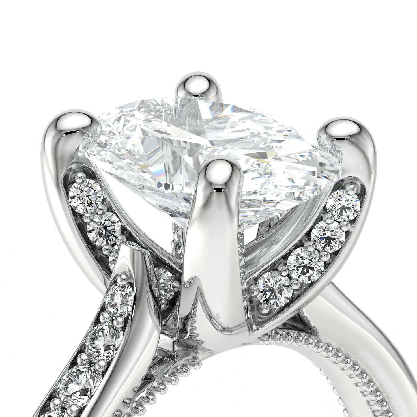 Verragio Halo Oval Engagement Ring