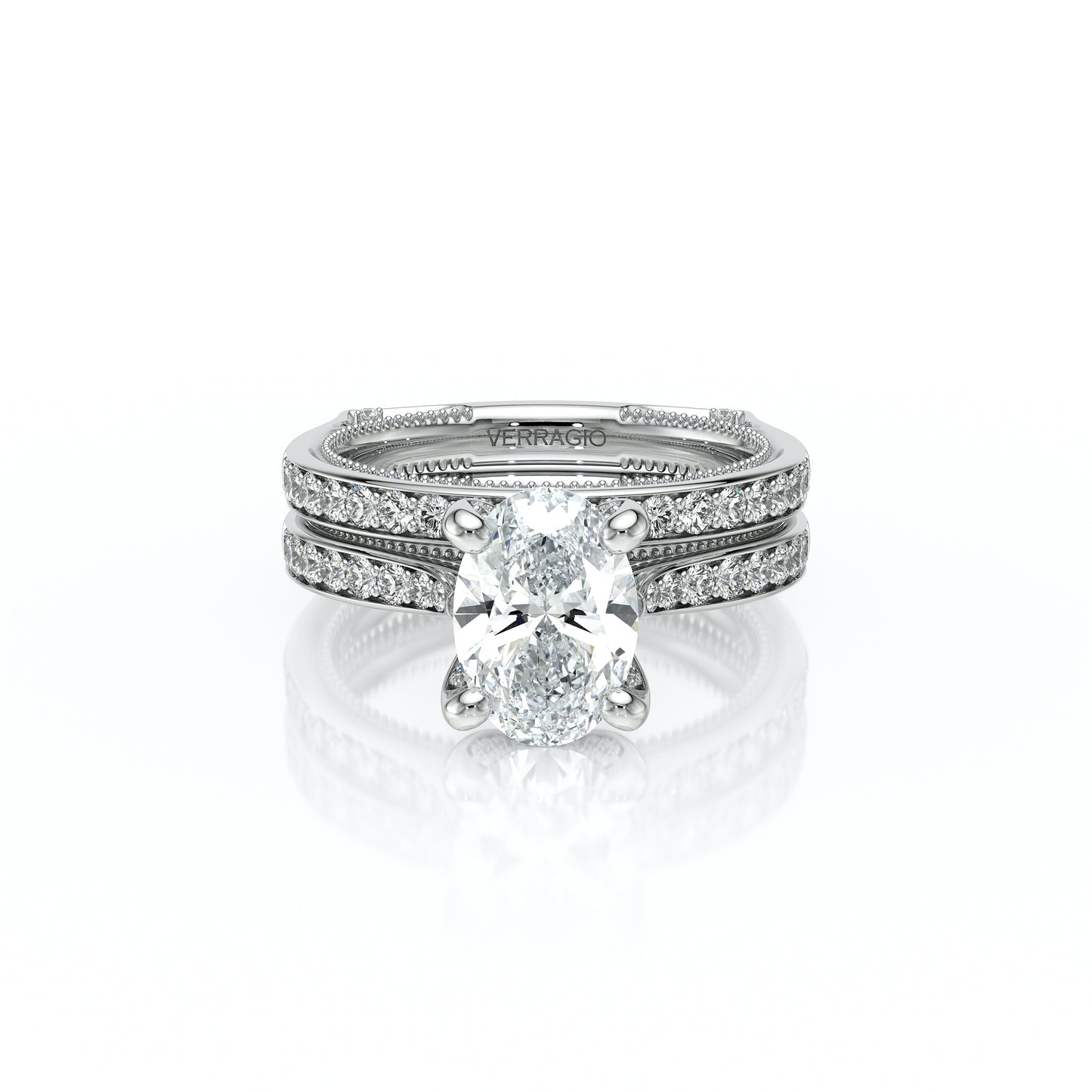 Verragio Halo Oval Engagement Ring