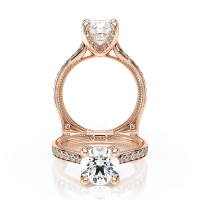 Verragio Halo Round Engagement Ring