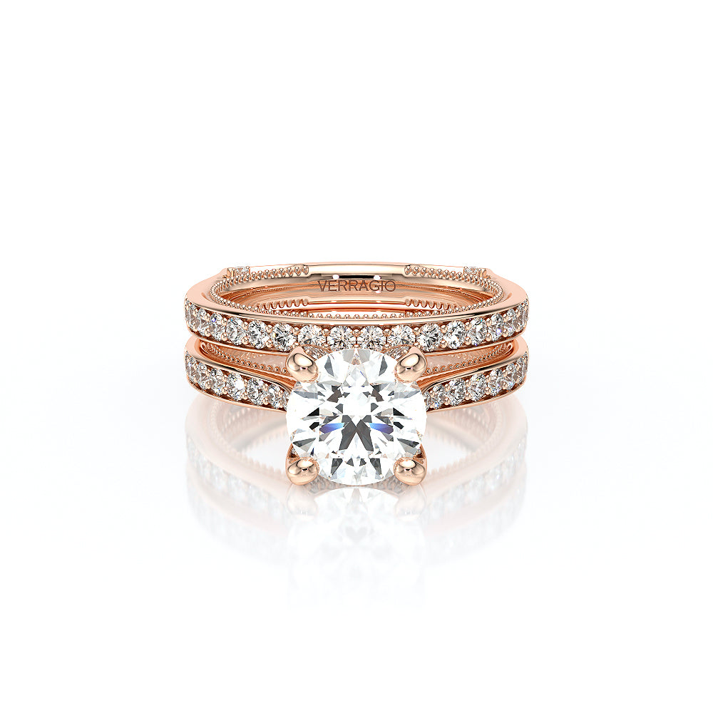 Verragio Halo Round Engagement Ring