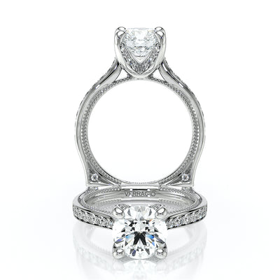 Verragio Halo Round Engagement Ring