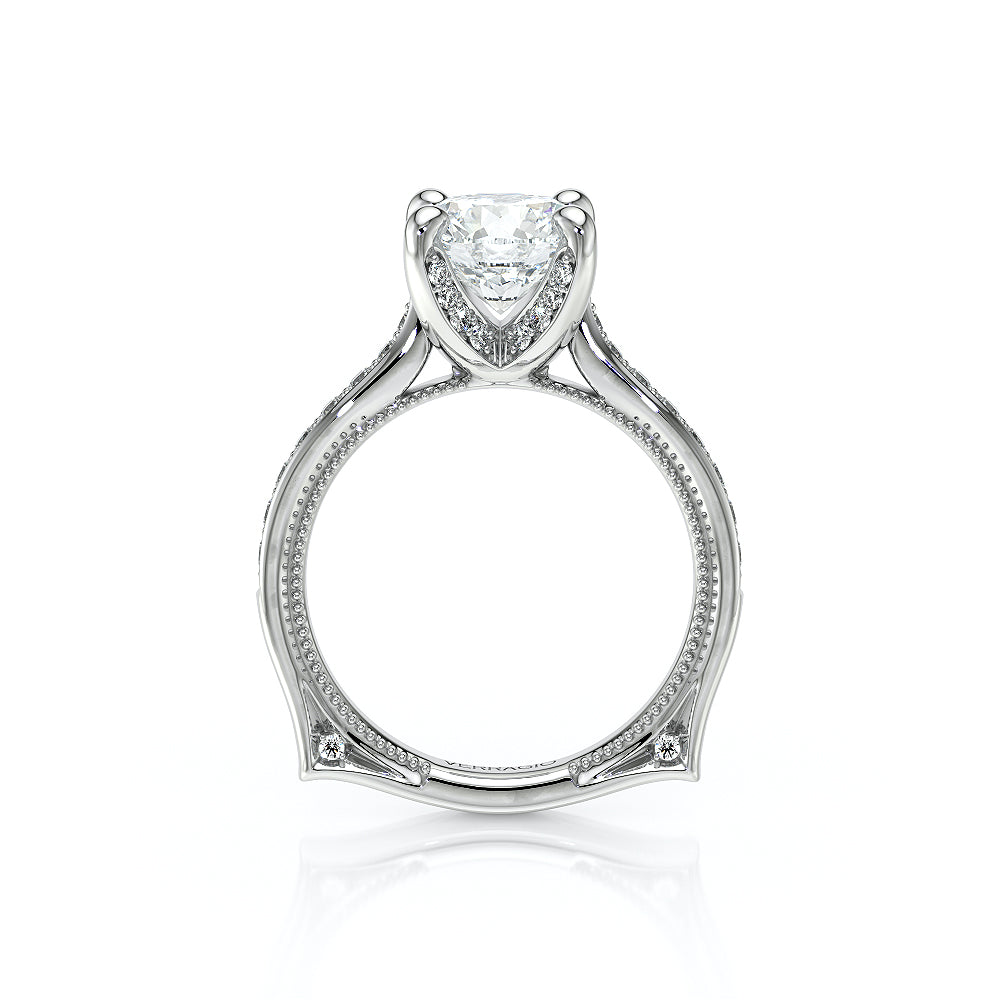 Verragio Halo Round Engagement Ring