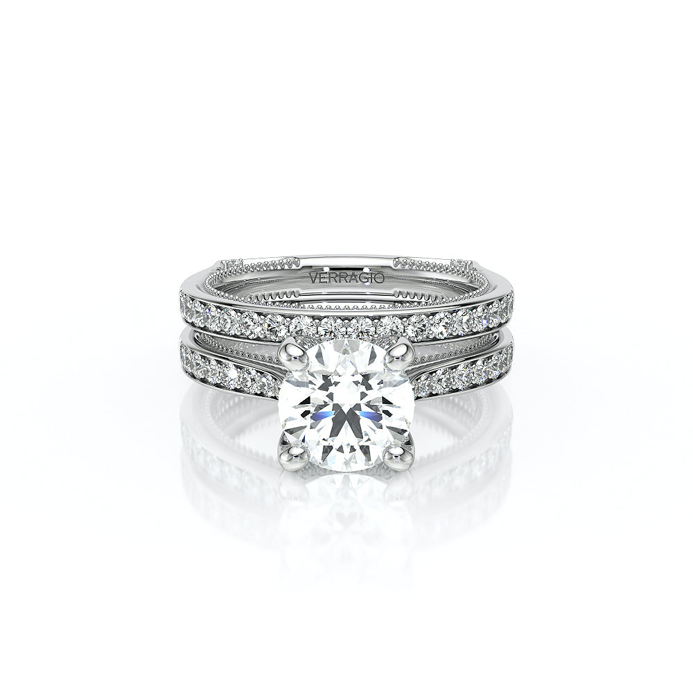 Verragio Halo Round Engagement Ring