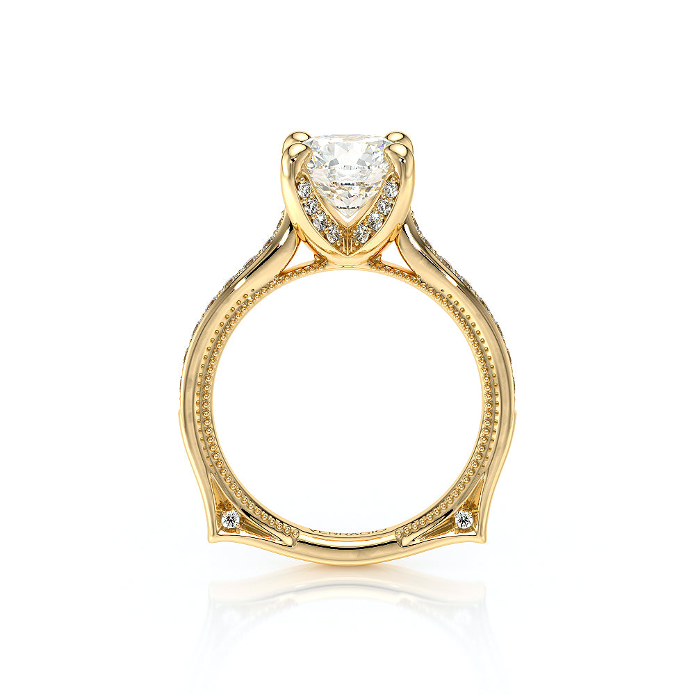 Verragio Halo Round Engagement Ring