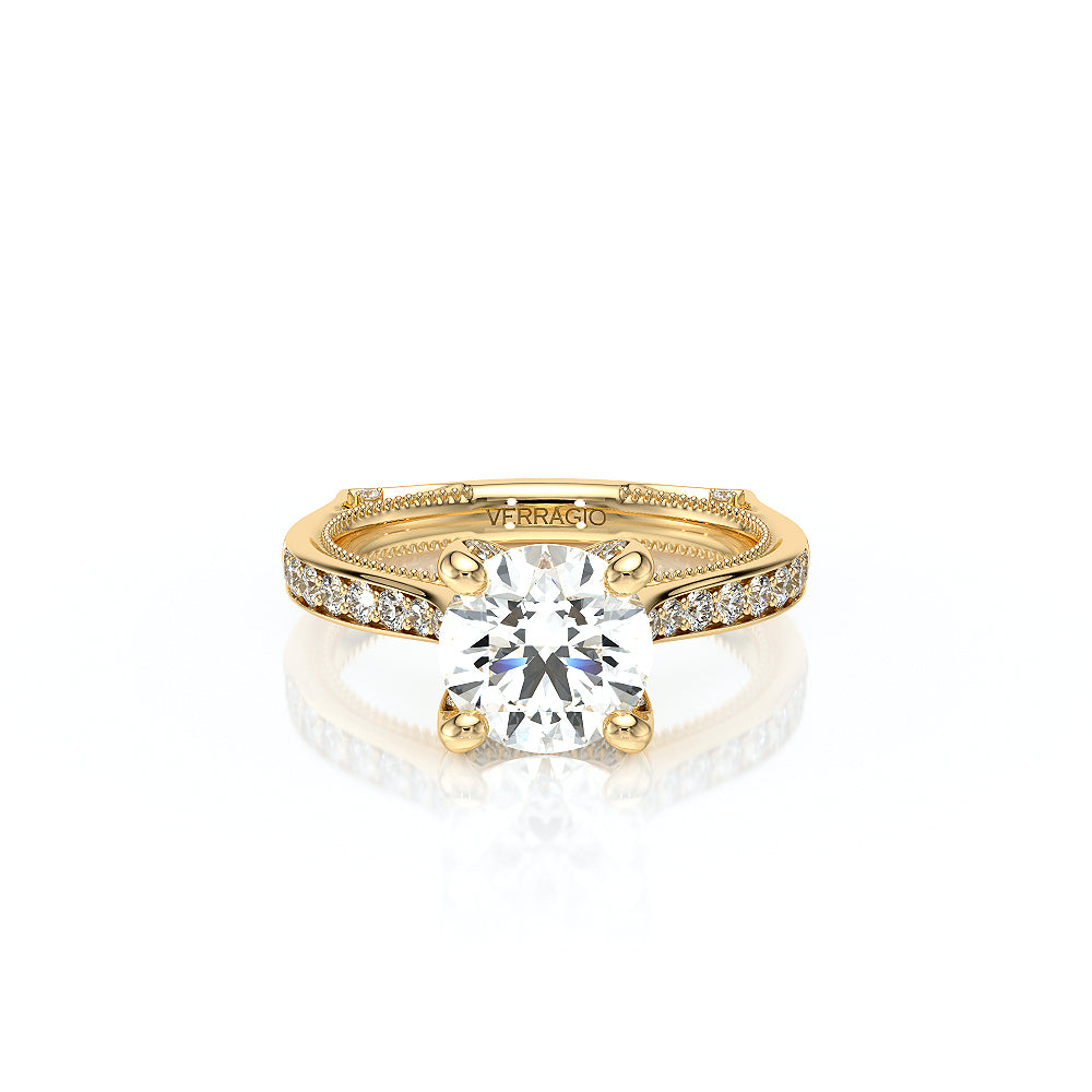 Verragio Halo Round Engagement Ring